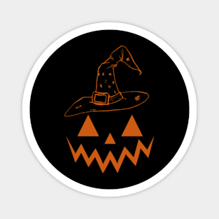 witch pumpkin Magnet